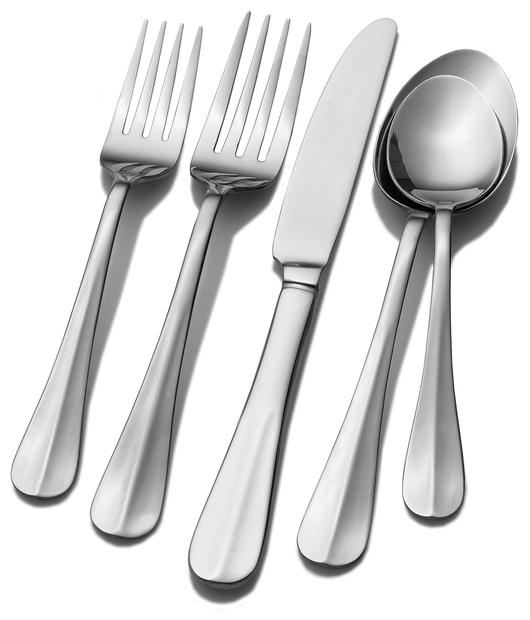 Pfaltzgraff Everyday Simplicity 53-Piece Stainless Steel Flatware Set