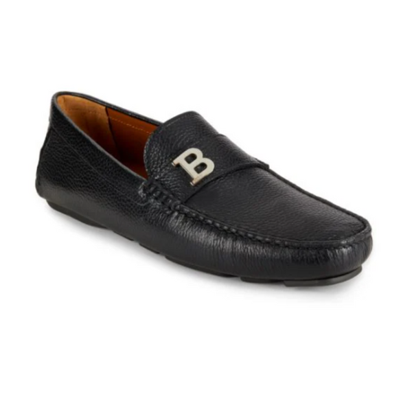 Bally Logo Bit Driving Loafers