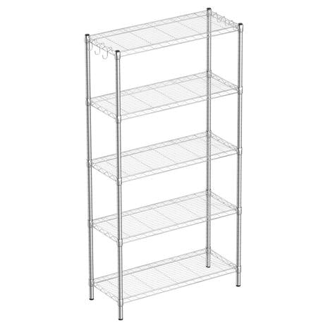 Heavy Duty 5 Shelf Wire Shelving Unit