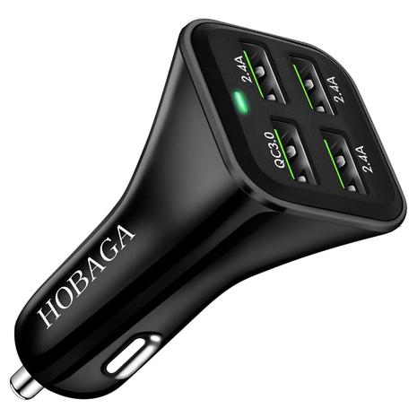 4-Port Fast Car Charger