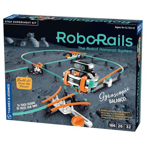 RoboRails Build a Robot Monorail System Stem Kit w/ Splitters