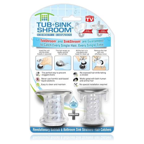 Tub & Sink Shroom Drain Hair Catchers