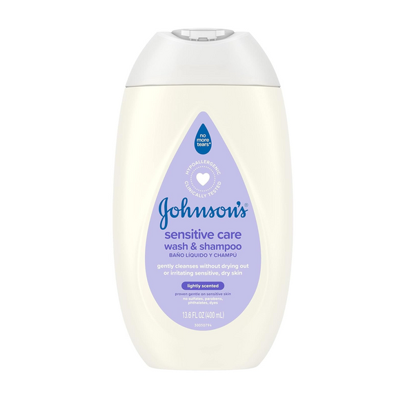 Johnson's Baby Sensitive Care Baby Body Wash & Shampoo