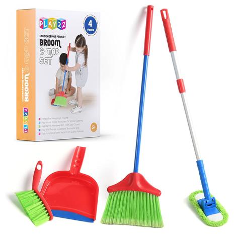 4 Piece Kids Cleaning Set