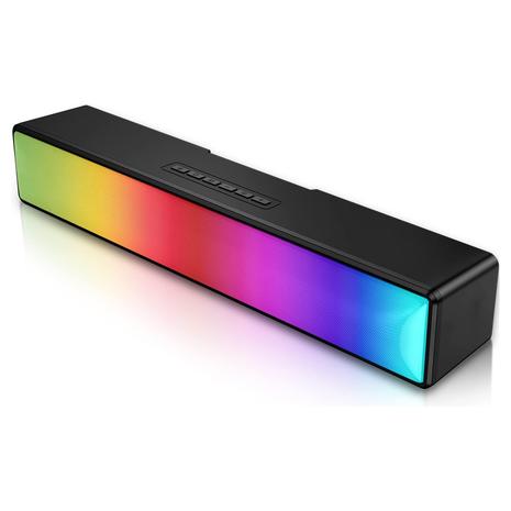 Computer Sound Bar Speaker w/ RGB Lights