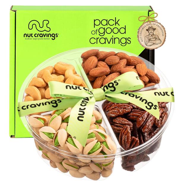 Nut Cravings Rosh Hashana & Shana Tova Mixed Nuts Gift Basket