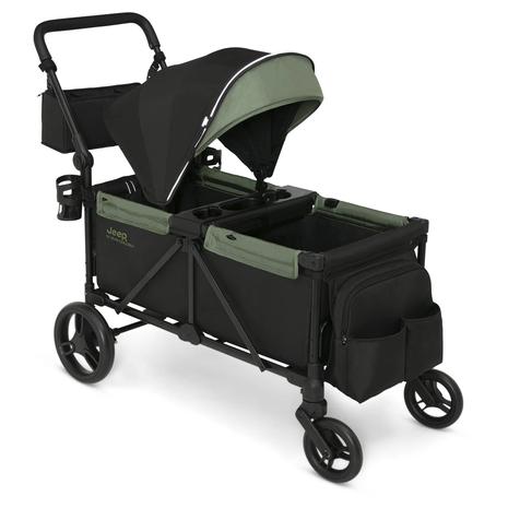 Jeep Sport All-Terrain Stroller Wagon With Accessories (4 Colors)