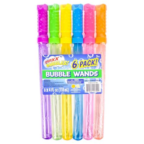 6-Pack Bubble Wand Toy