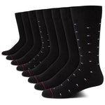 8 Pairs Of Tommy Hilfiger Men's Dress Socks (3 Styles)