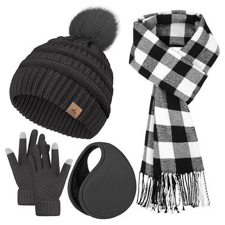 Winter Hat, Scarf, Gloves & Ear Warmer Set