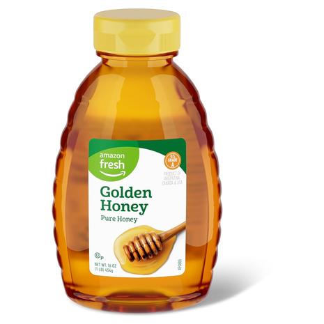 Amazon Fresh Golden Honey (16oz)