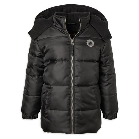 Boys Hooded Ripstop Puffer Winter Coat (Size 4 & 5)