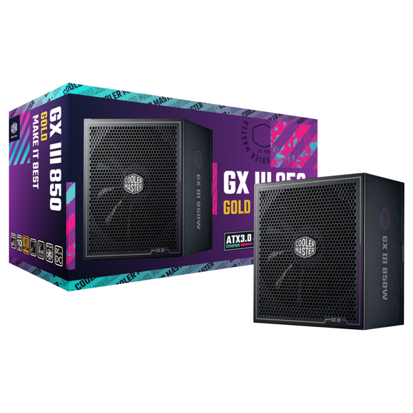 Cooler Master GX III Gold 850W ATX3.0 Full Modular Power Supply