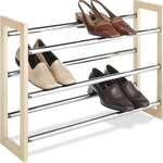 Whitmor 3 Tier Expandable Shoe Rack