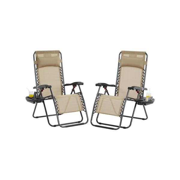 Yaheetech Set of 2 Zero Gravity Recliners