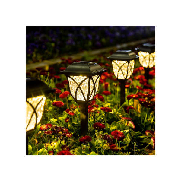 6-Pack Gigalumi Waterproof LED Solar Garden Lights