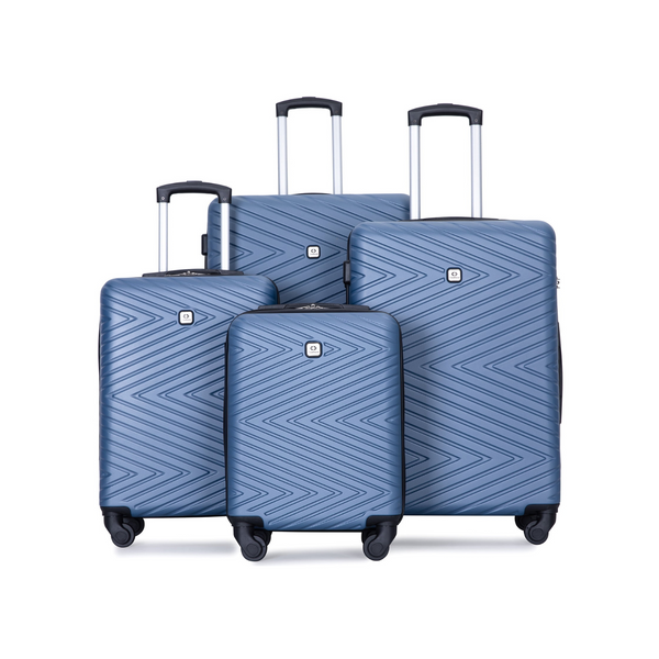 Travelhouse 4-Piece Hardside Lightweight Luggage Set (7 colors)