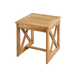 Hampton Bay 18" Natural brown Outdoor Side Table