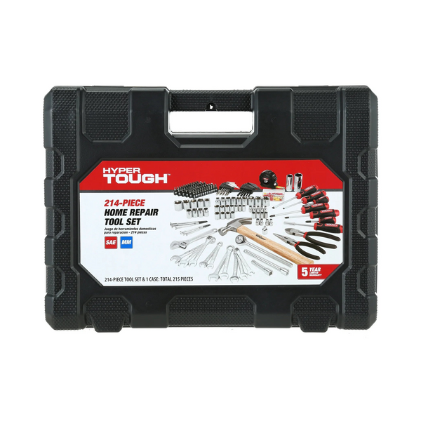 215 Piece Hyper Tough Tool Set