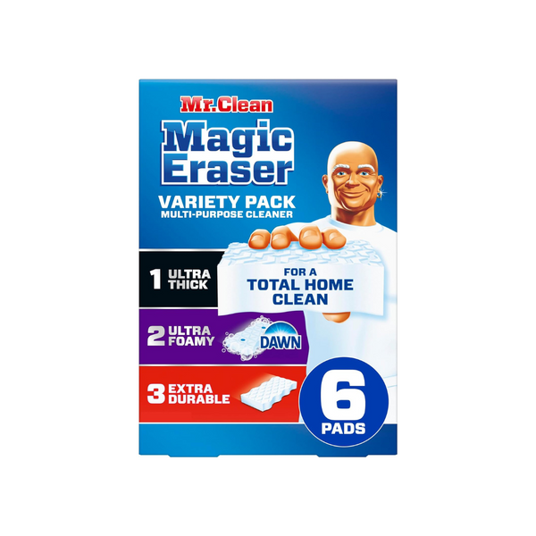 6 Mr. Clean Magic Eraser Variety Pack