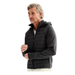 Men's Tek Gear Quilted Mixed Media Jacket