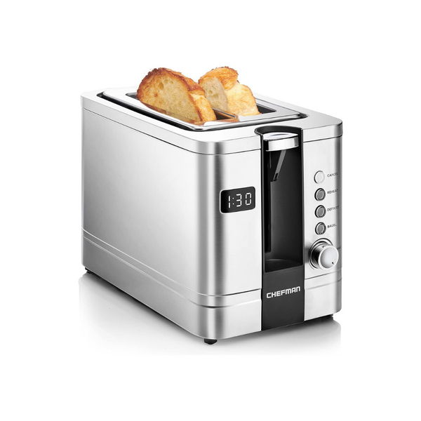 Chefman Extra Wide 2-Slice Digital Toaster