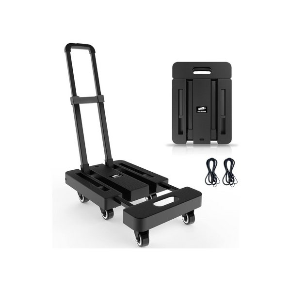 Folding Hand Truck Portable Dolly - 500LB Capacity