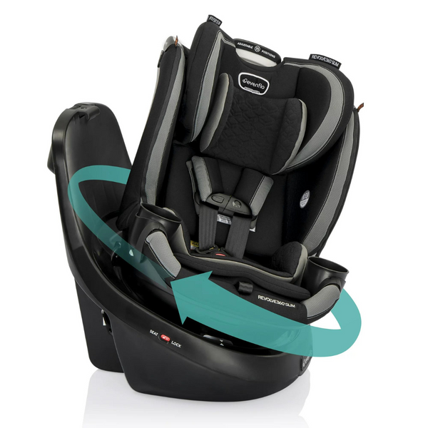 Evenflo Revolve360 Slim 2-in-1 Rotational Car Seat