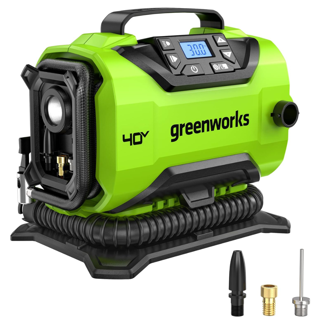 Greenworks 40V Cordless Tire Inflator
