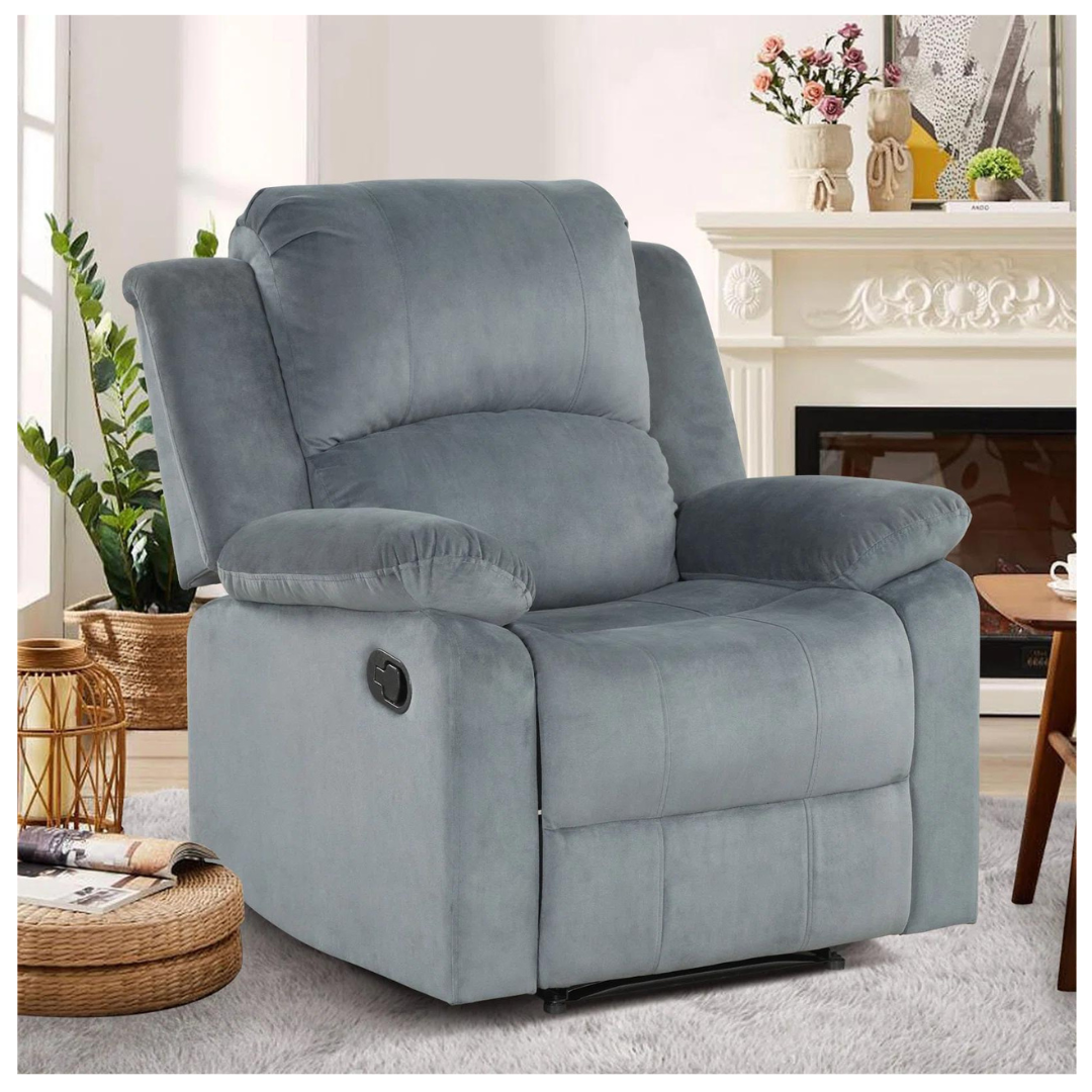 Soft Padded Manual Recliner