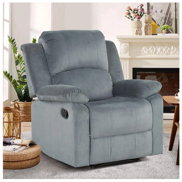 Soft Padded Manual Recliner