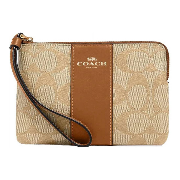 Coach Women's Small Corner Zip Wristlet (10 Colors)