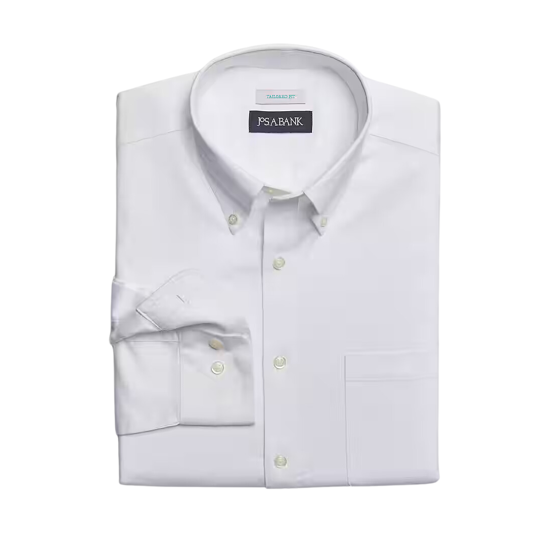 Jos. A. Bank Men's Tailored Fit Twill Shirts (3 Colors)