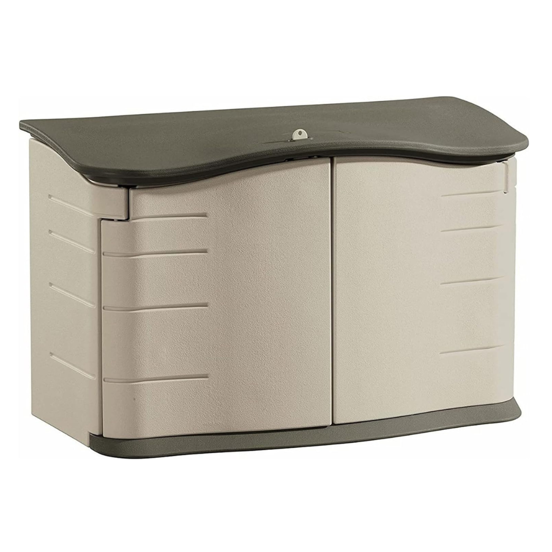Rubbermaid Horizontal Resin Outdoor Storage Shed