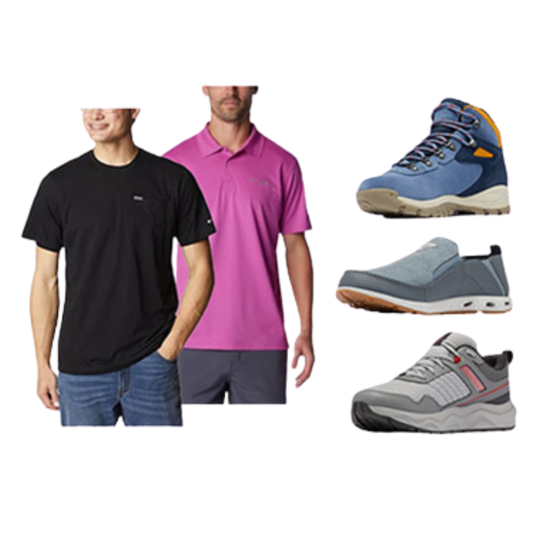 Columbia Shoes & Apparel On Sale