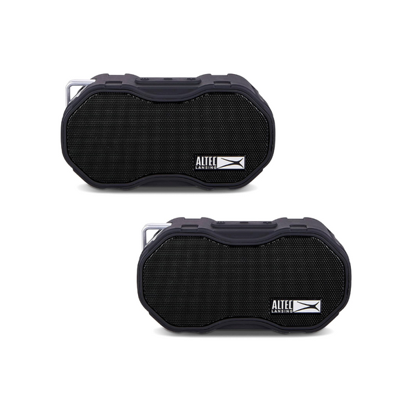 2 Altec Lansing Waterproof Bluetooth Speaker