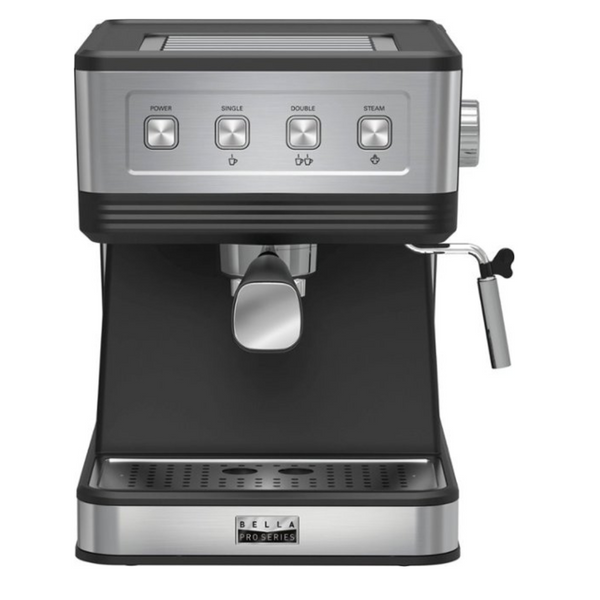 Bella Pro Series Espresso Machine with 20 Bars of Pressure