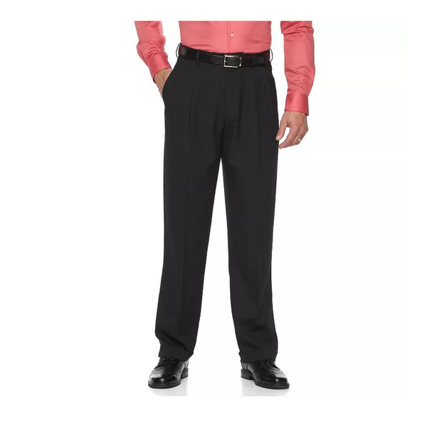 Croft & Barrow Men's Big & Tall Classic-Fit Easy-Care Pleated Dress Pants