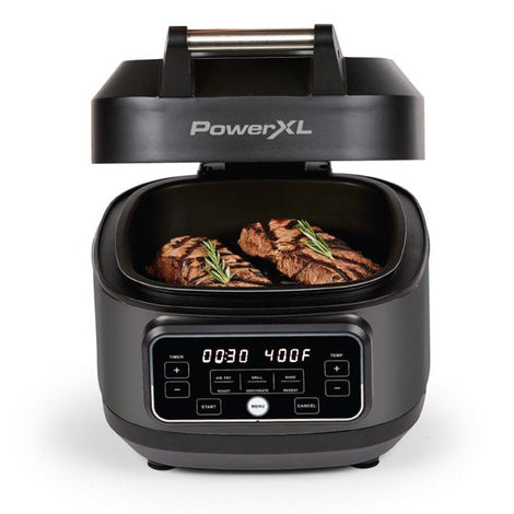 PowerXL Grill Air Fryer Home, Electric Indoor Grill