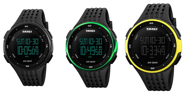 Reloj LED militar resistente al agua