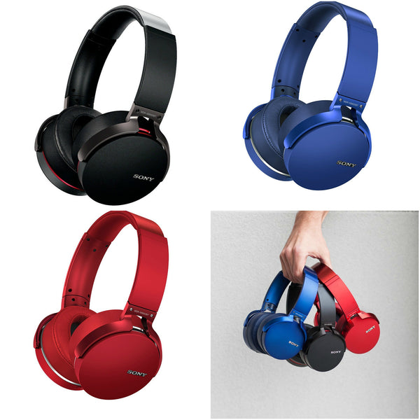 Auriculares Bluetooth con graves extra Sony