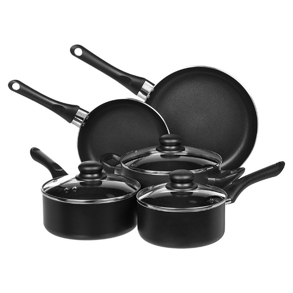 AmazonBasics 8-Piece Non-Stick Cookware Set