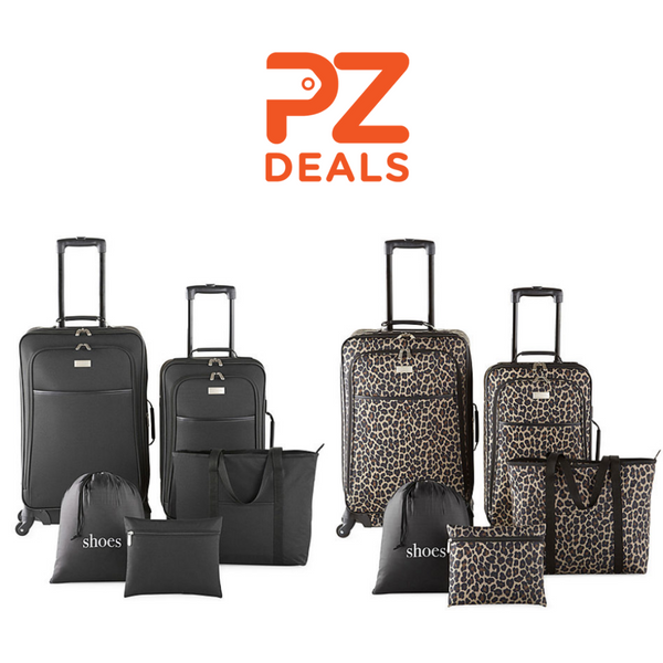 5 piece luggage sets