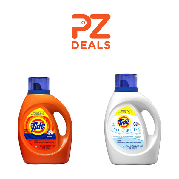 100 oz. Tide laundry detergent