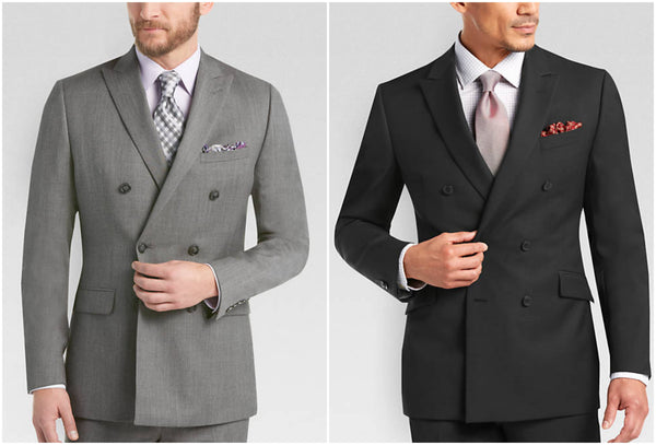 Calvin Klein & Joseph Abboud slim fit suits