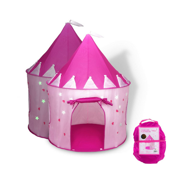 Princess Castle Play Tent with Glow in The Dark Stars