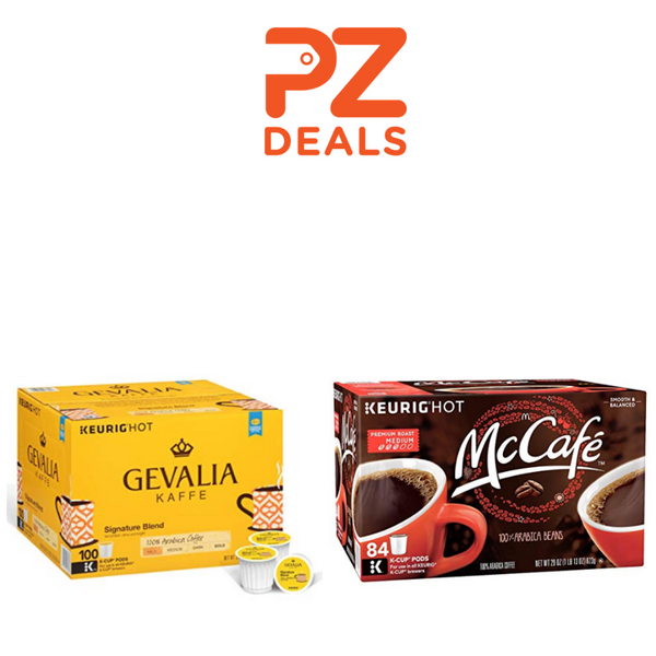 Up to 55% off McCafe and Gevalia K-Cups and ground coffee