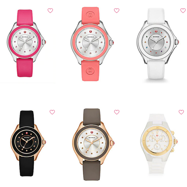 Extra 50% off already discounted Michele watches