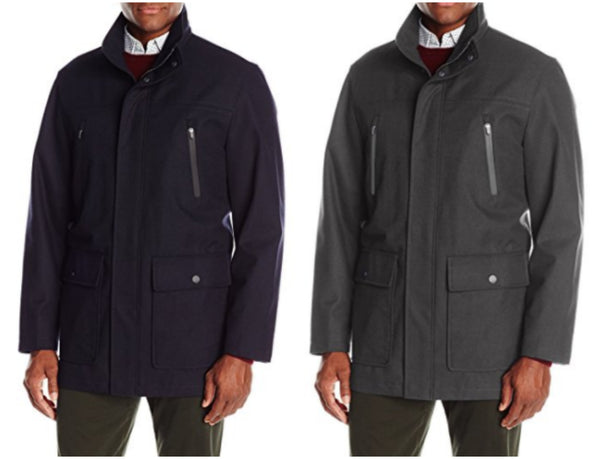 London Fog men's waterproof wool twill coats