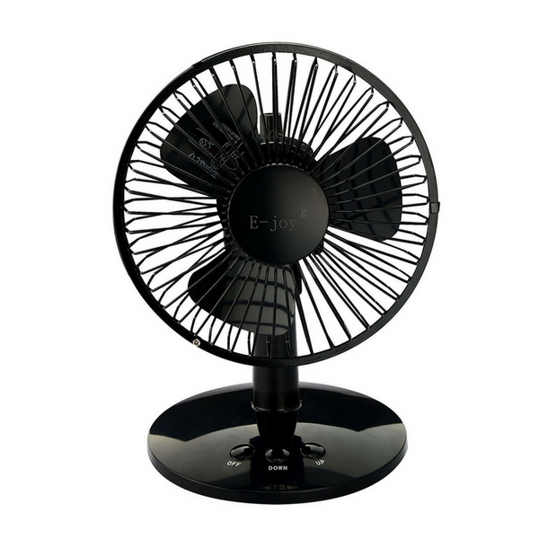 Oscillating 2 speed table fan